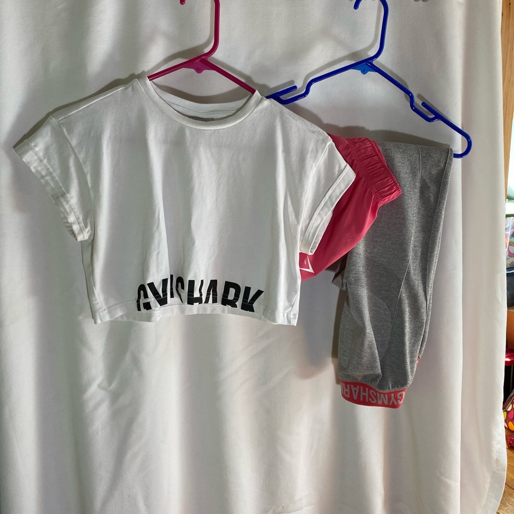 Gymshark bundle, XSmall/Small top, shorts and leggings